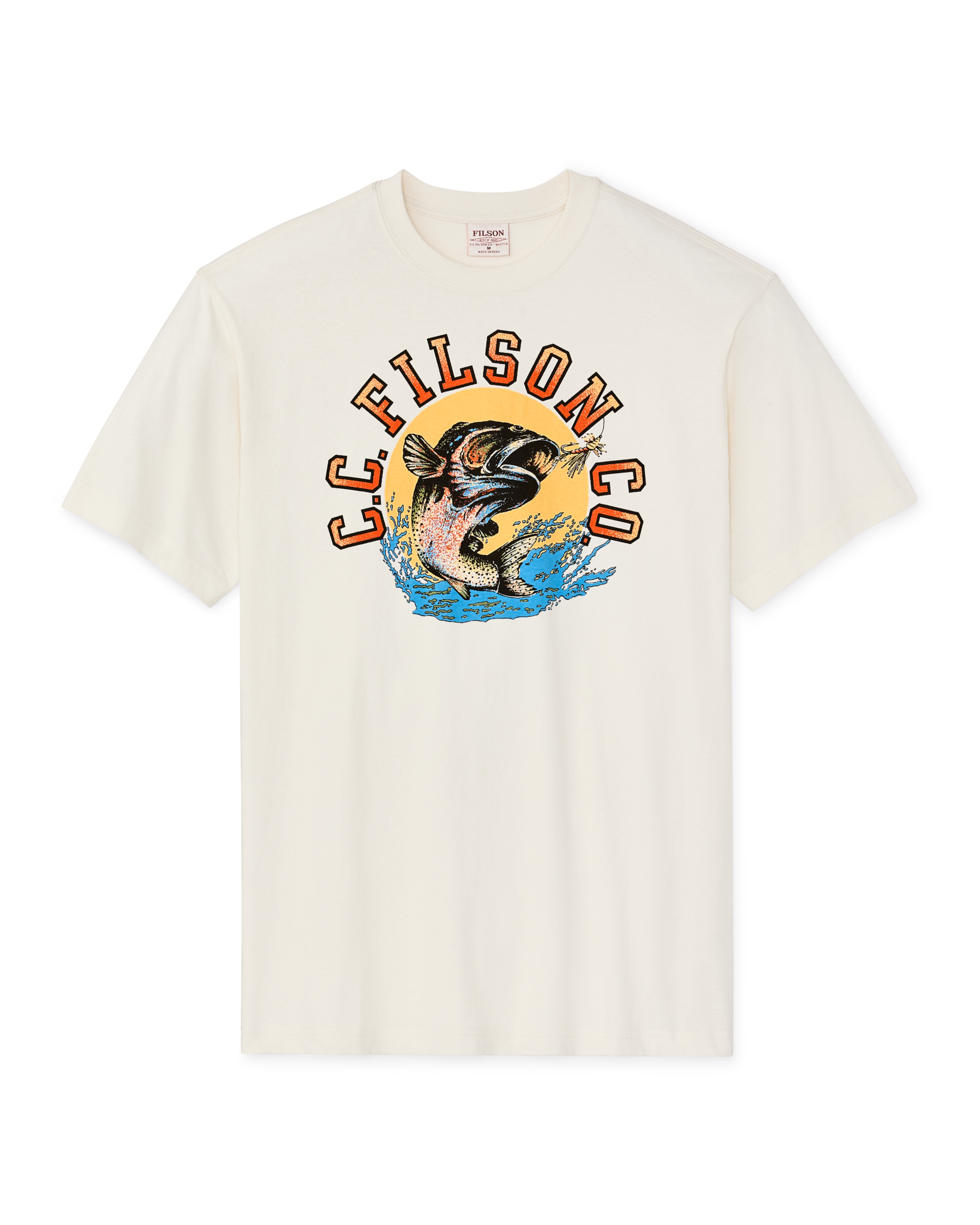 Dry Fly Graphic T-Shirt - Basswood | Filson