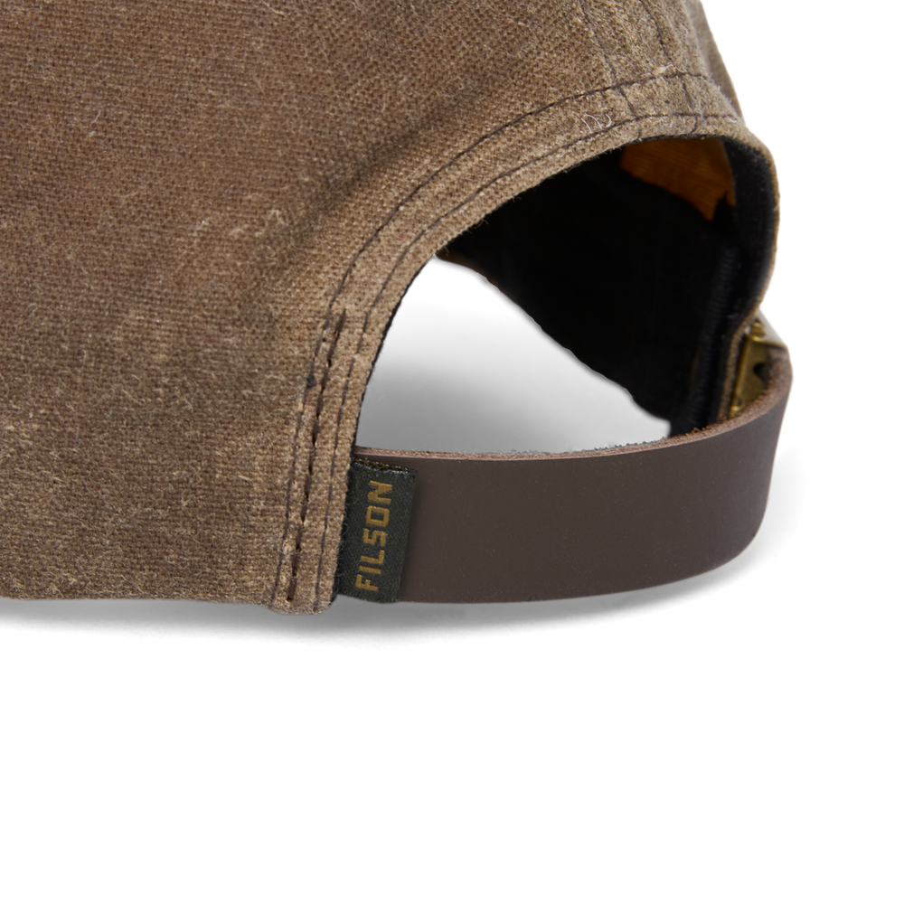 Alternate view of the Filson Low-profile Cap - Brown / Drake