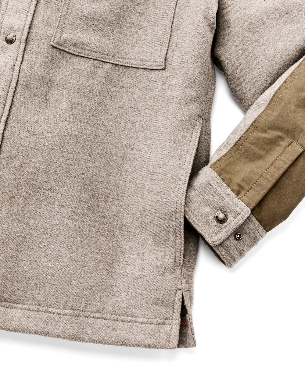 Alternate view of the Filson Colchuck Forester Jac-shirt - Ash Heather