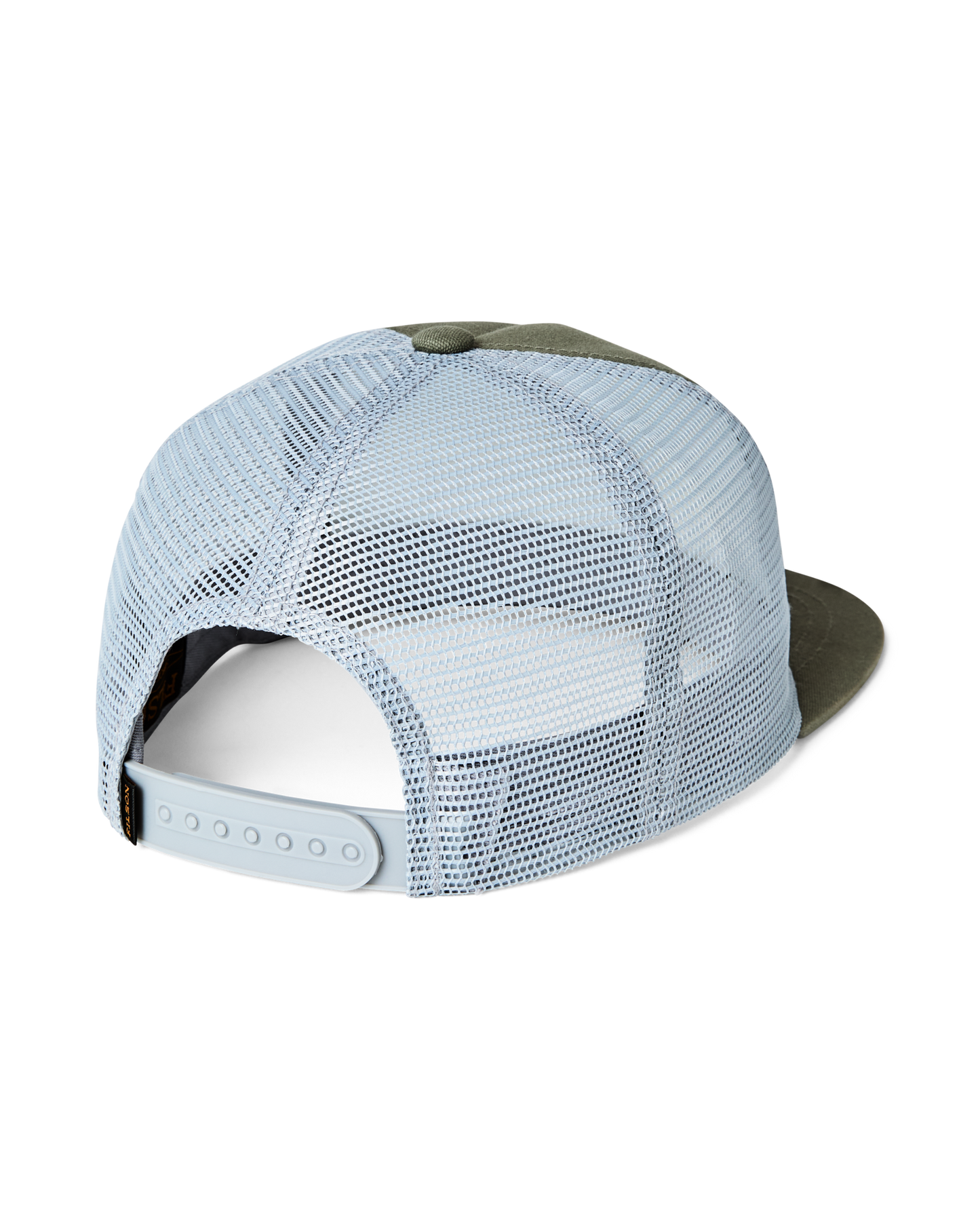 Alternate view of the Filson Trout Trucker Mesh Cap - Dusty Pine
