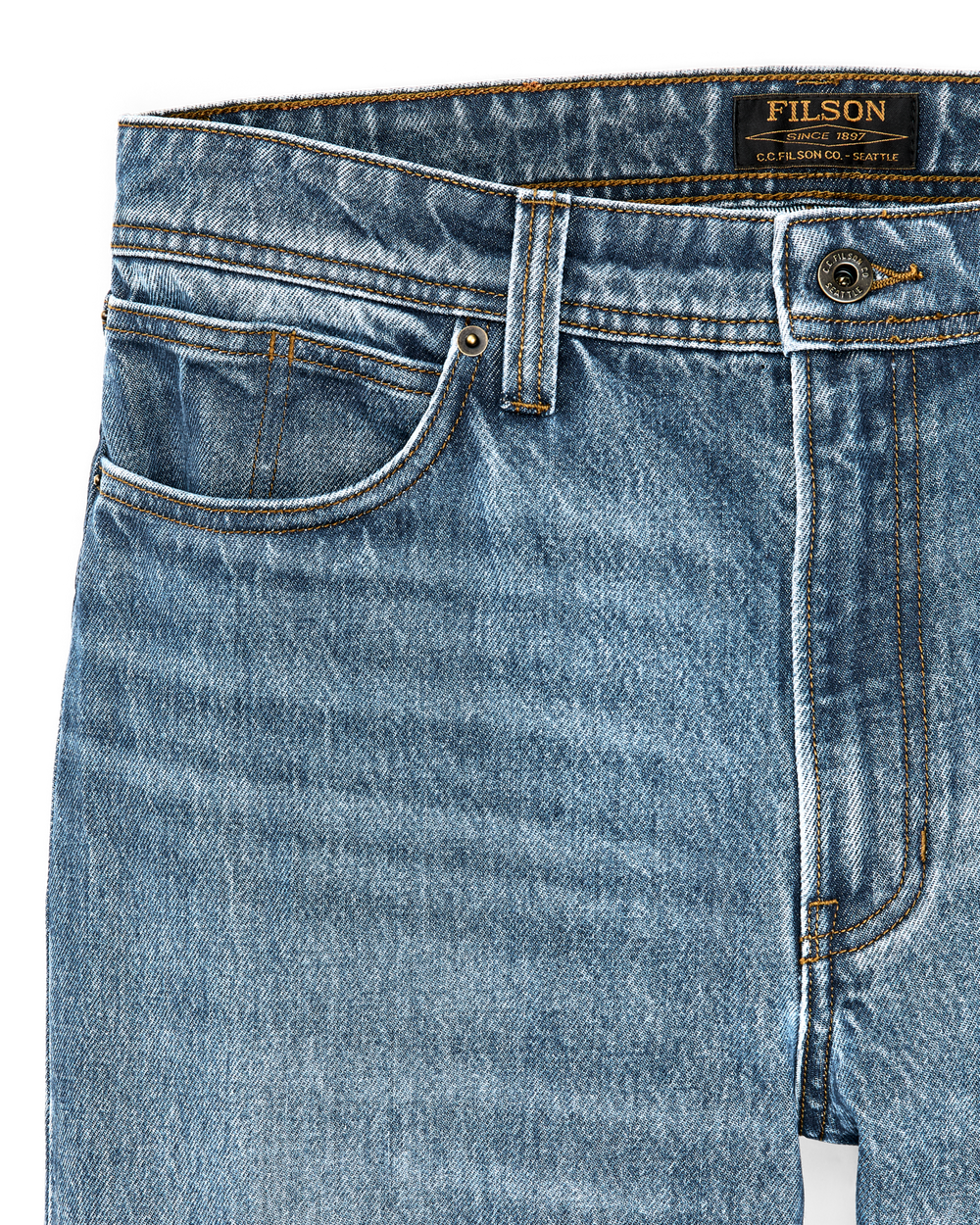 14-oz. Straight-Leg Jeans - Vintage Indigo