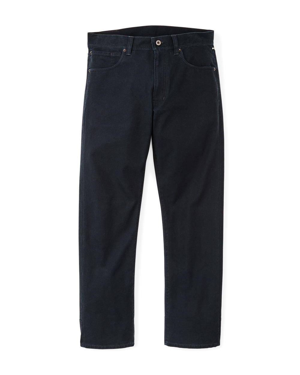 Dry Tin Cloth 5-pocket Pants - Blue Mussel