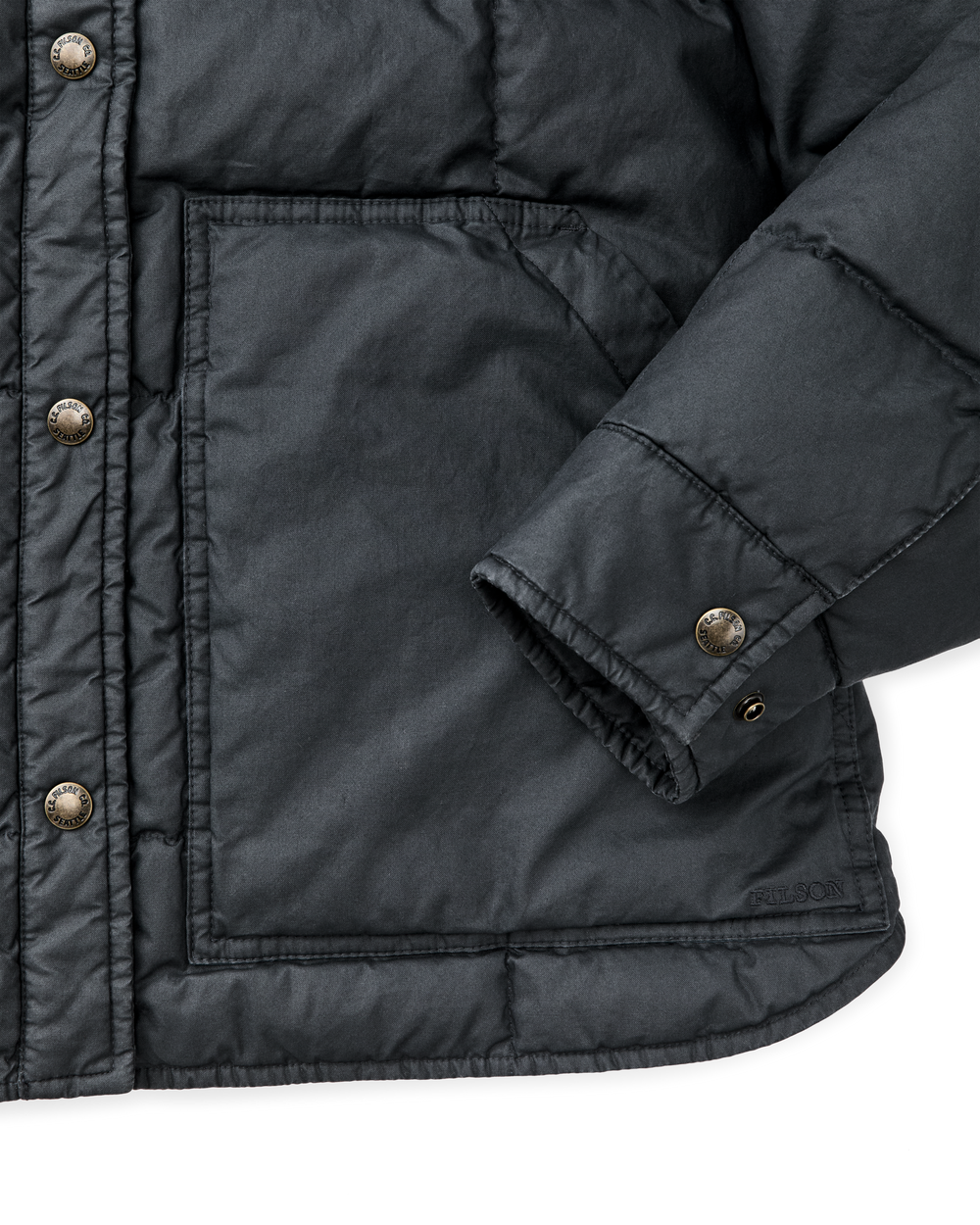 Women's Heritage Cotton Down Jacket - Bluefin