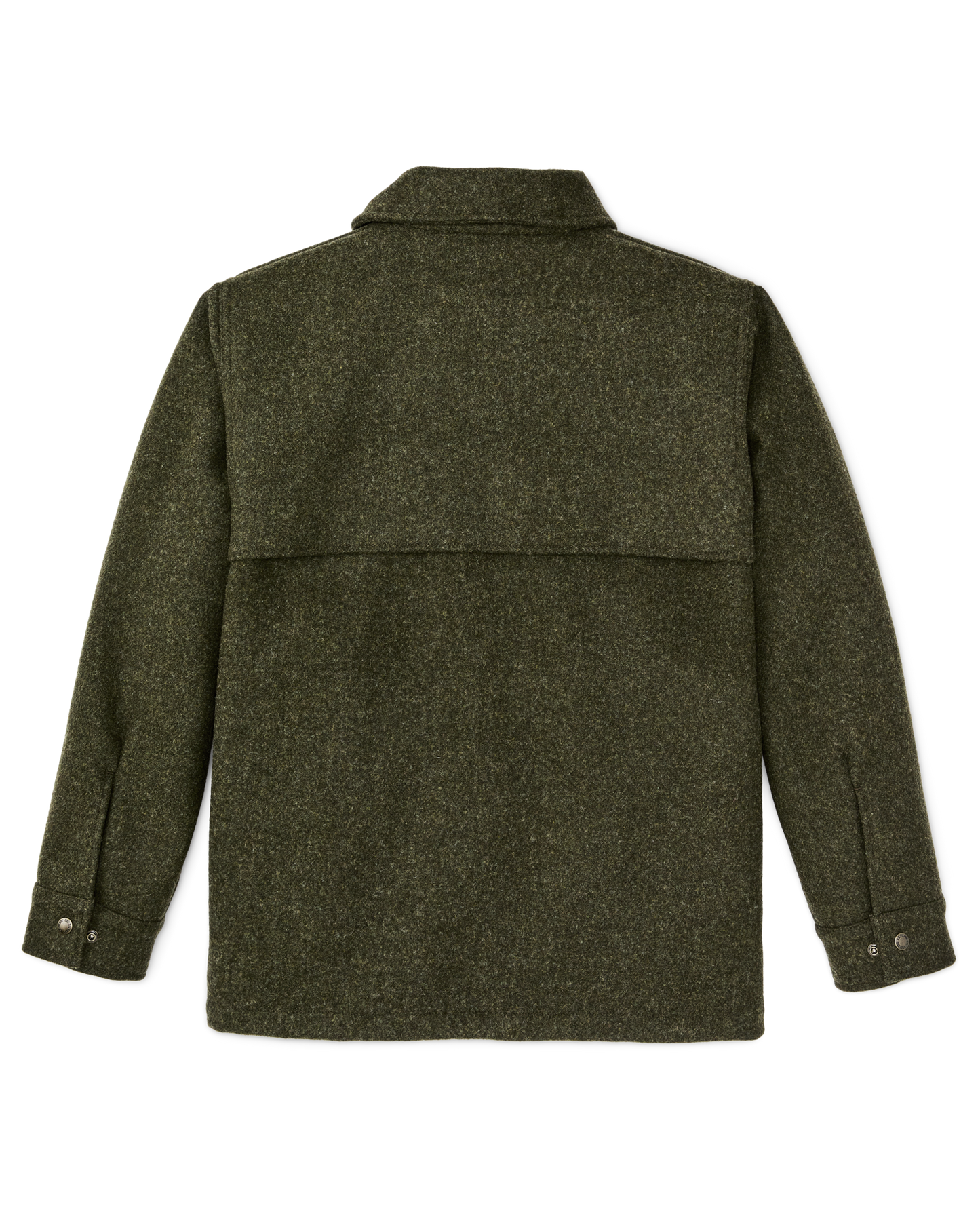 Mackinaw Wool Cape Coat - Forest Green