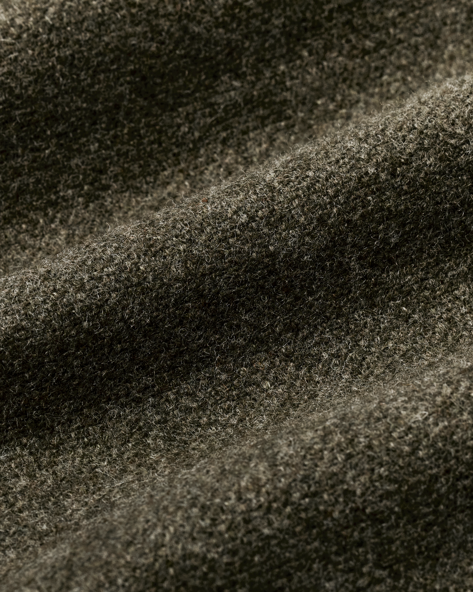 1922 Archive Wool Shirt - Dark Olive
