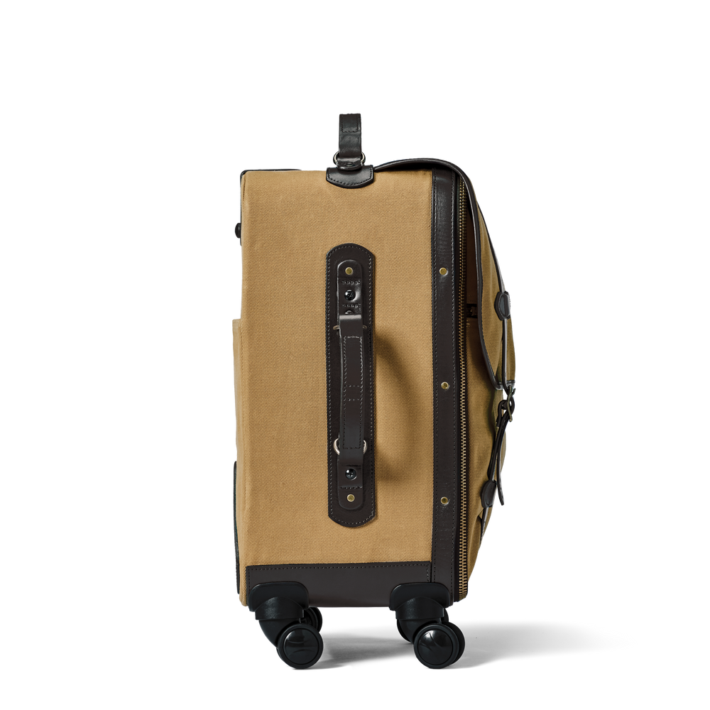 Alternate view of the Filson Rugged Twill Rolling 4-wheel Carry-on Bag - Tan