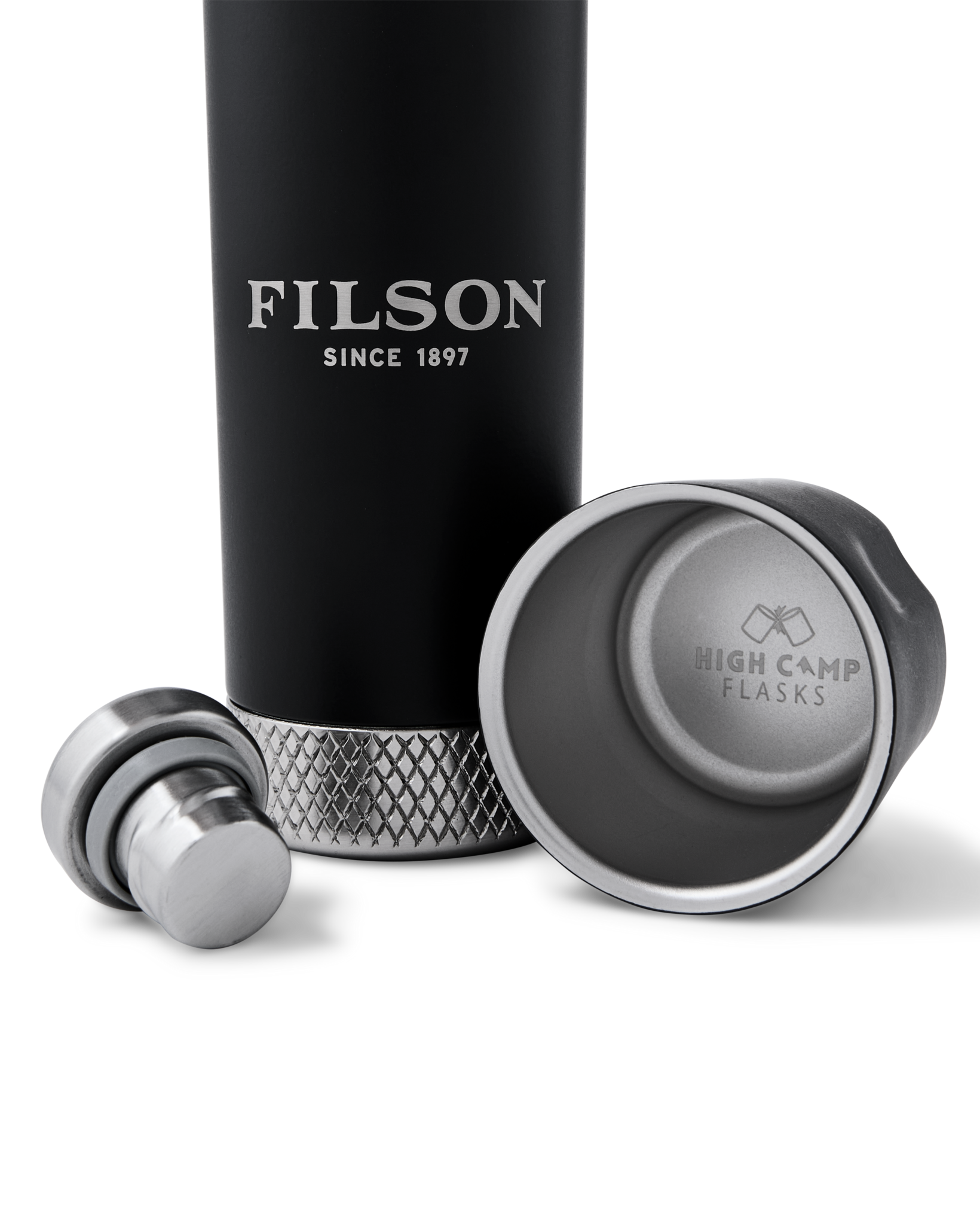 High Camp 9-oz. Torch Flask - Black