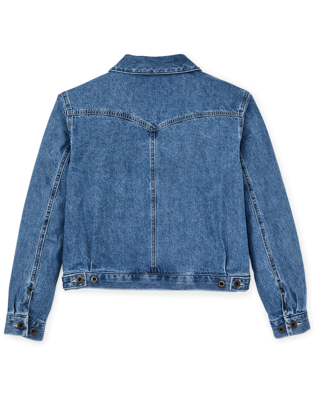 Alternate view of the Filson Women's Western Denim Jacket - Light Indigo