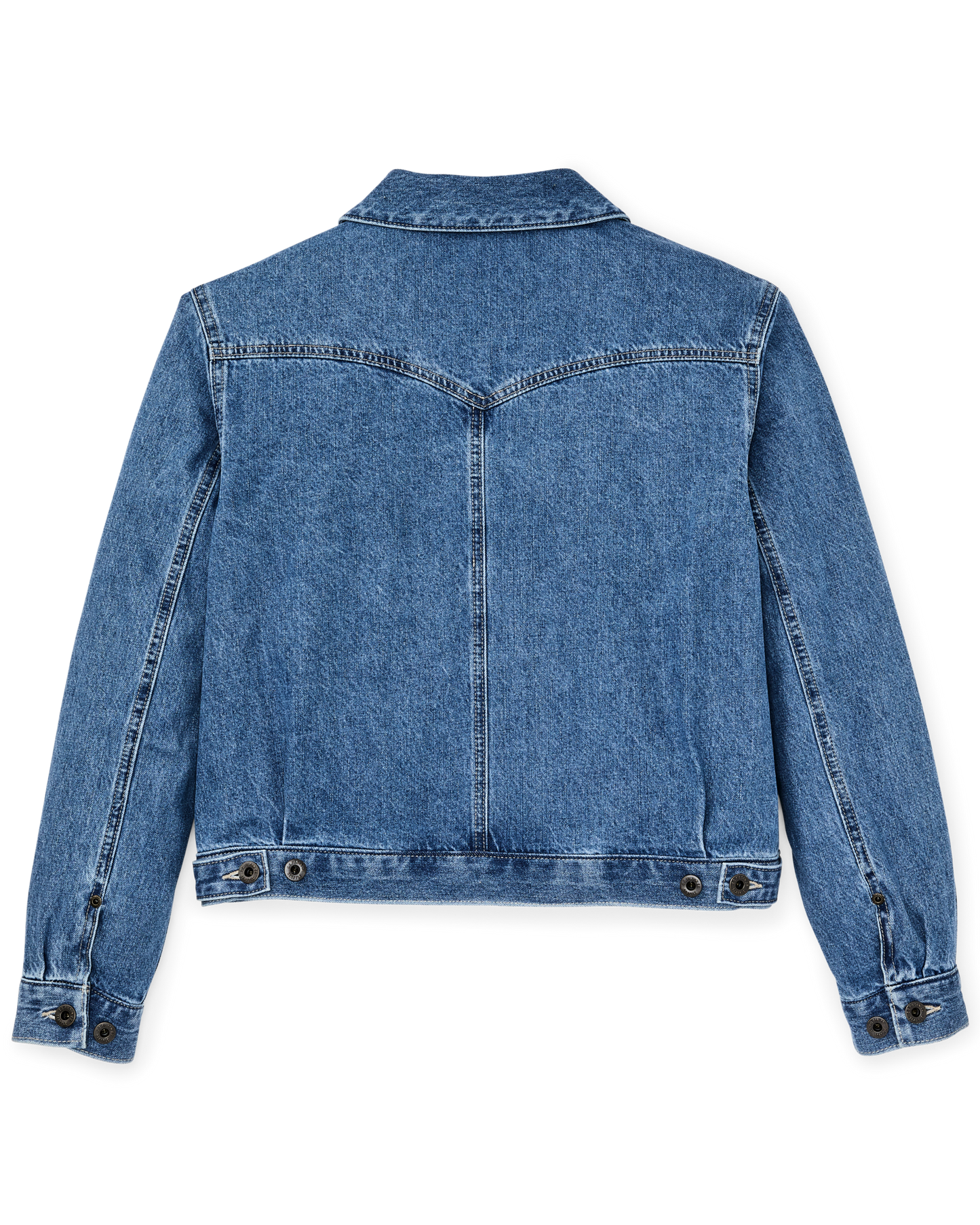 Alternate view of the Filson Women's Western Denim Jacket - Light Indigo