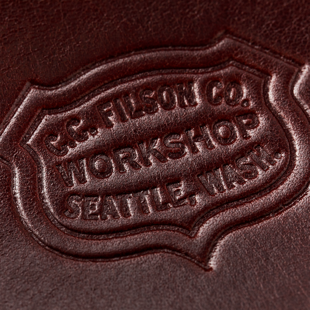 Alternate view of the Filson Filson Workshop Leather Catch All - Burgundy