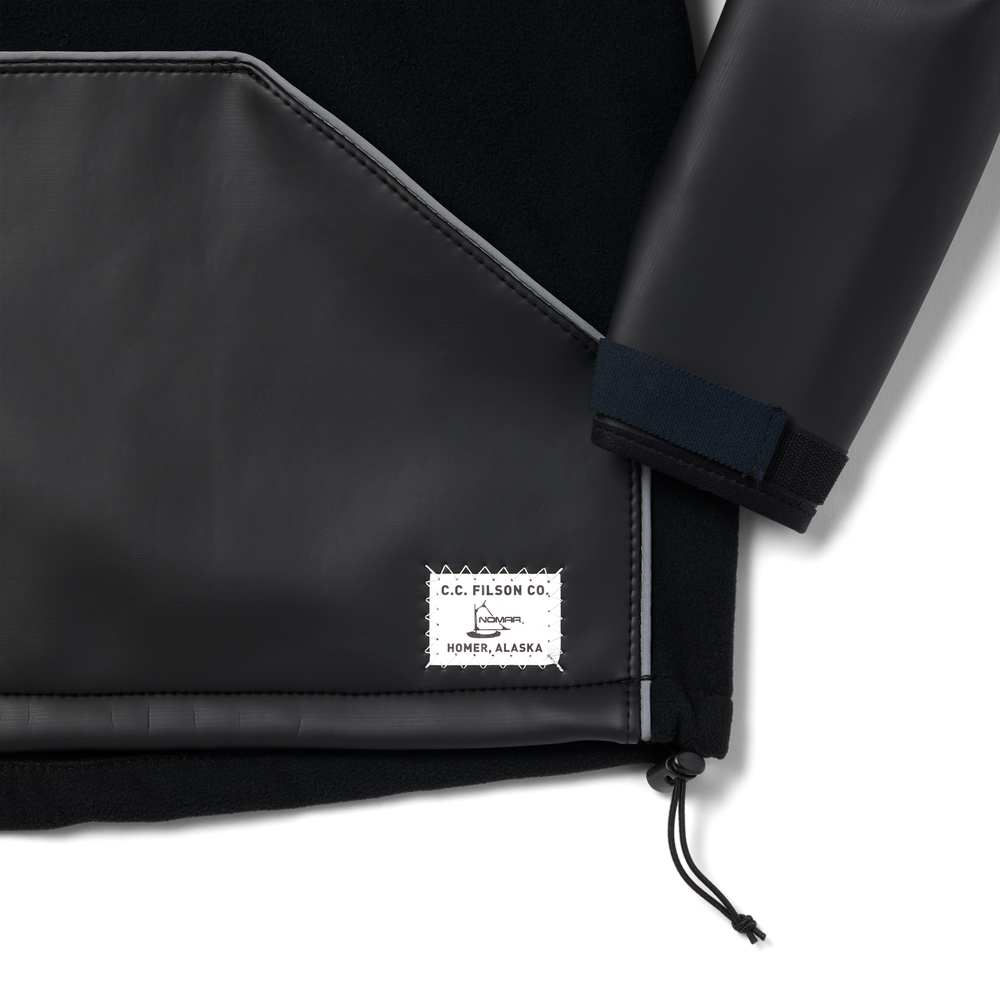 Alternate view of the Filson Filson X Nomar Alaska Fish Picker Pullover - Black