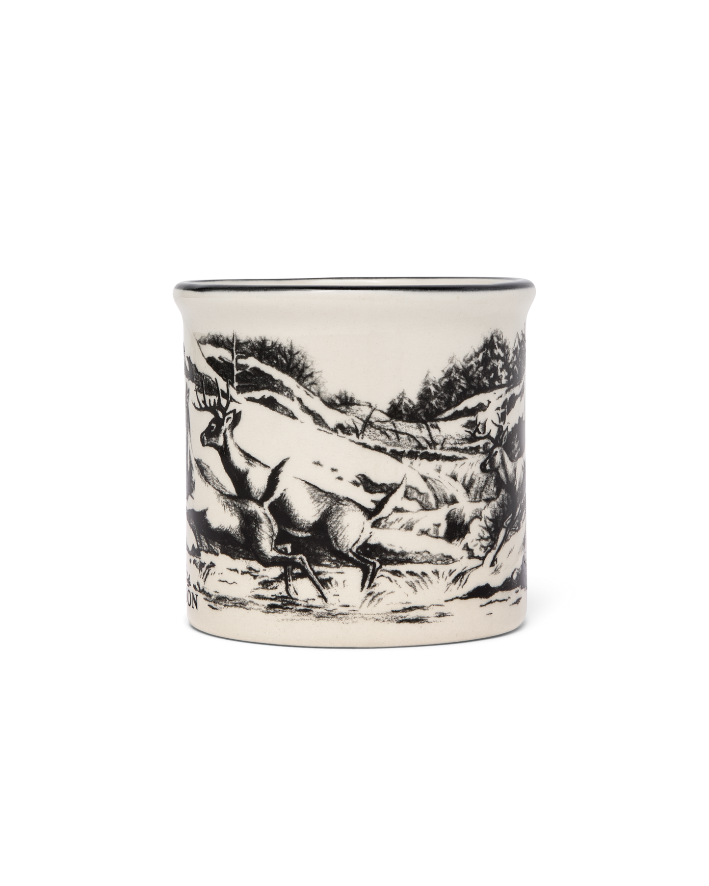Stoneware Mug - Natural / Deer