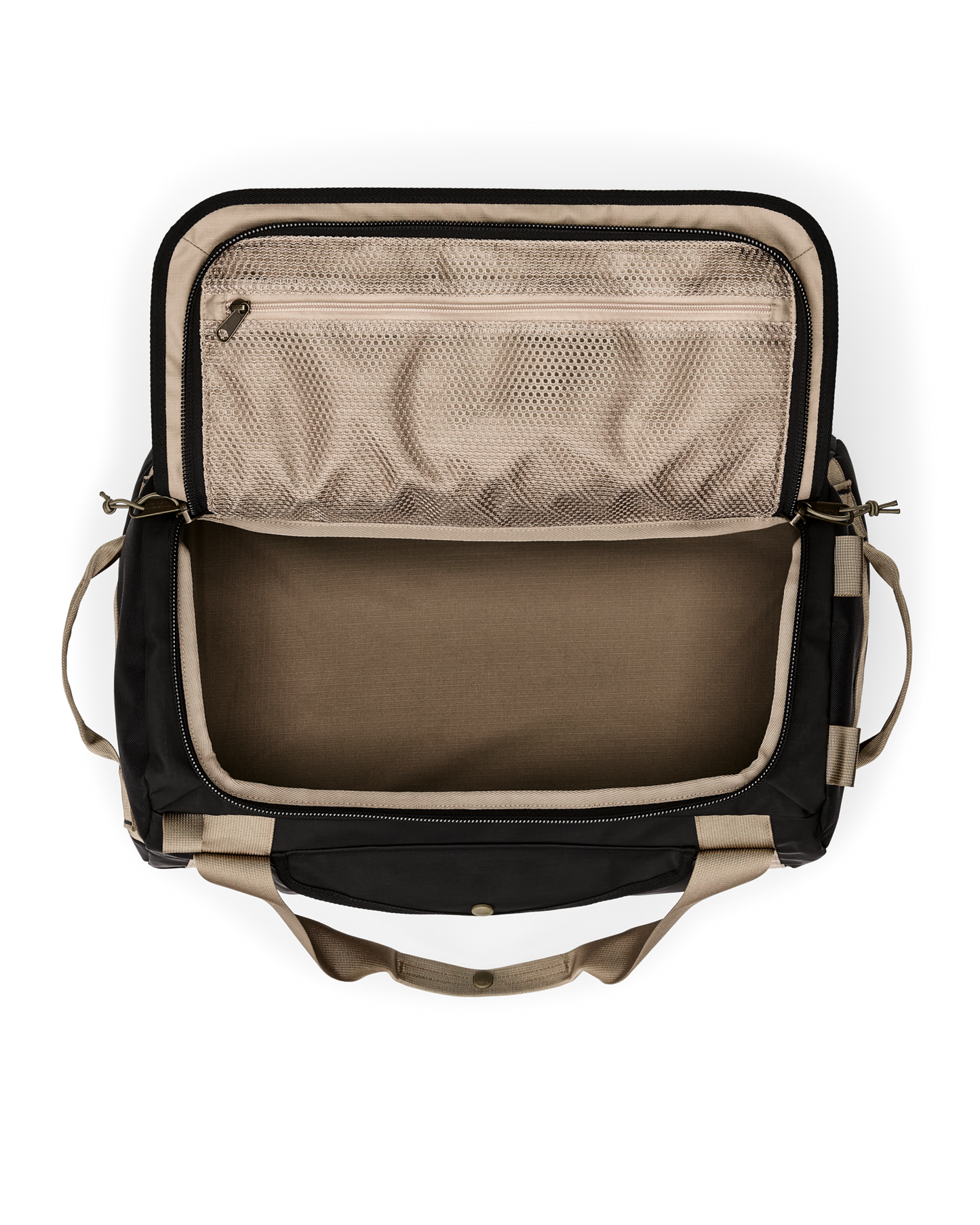 All-weather 40l Duffle - Black / Covert