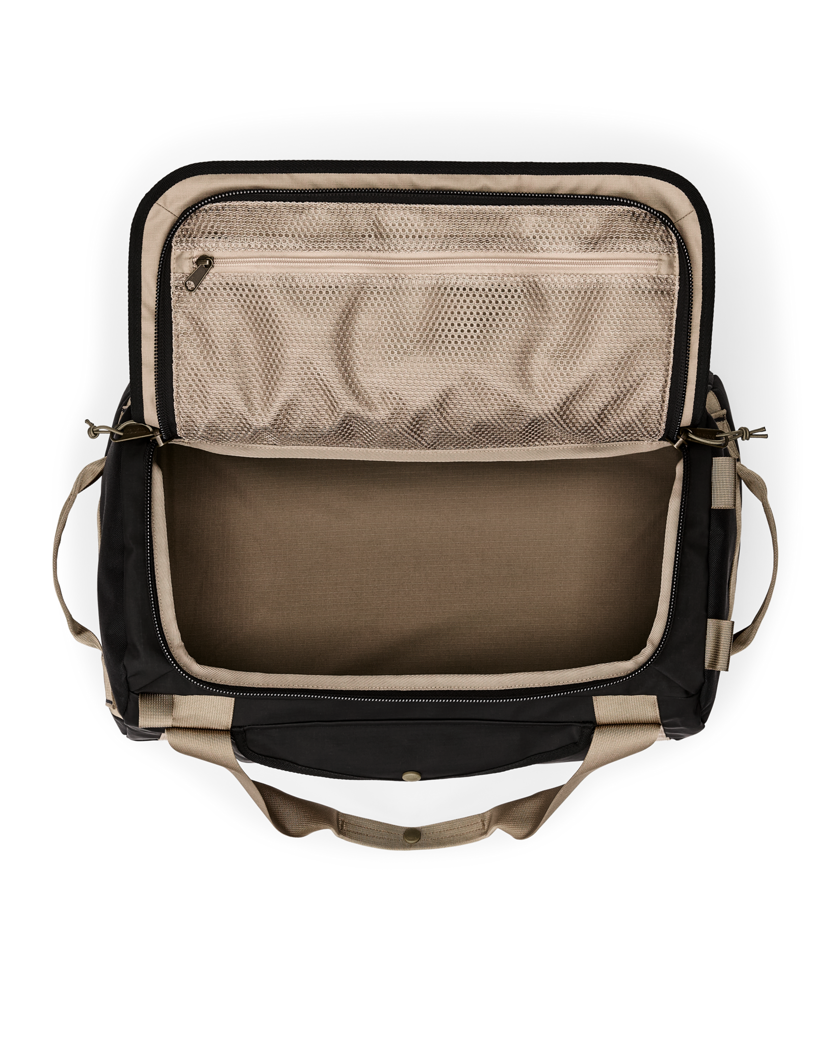 All-weather 40l Duffle - Black / Covert