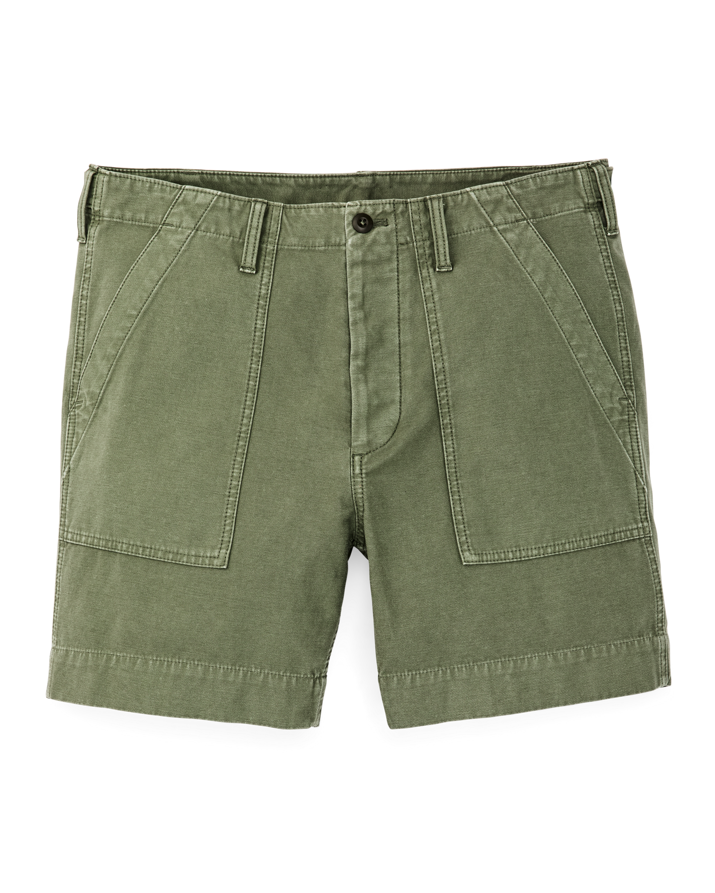 Field Supply Shorts - Washed Fatigue Green