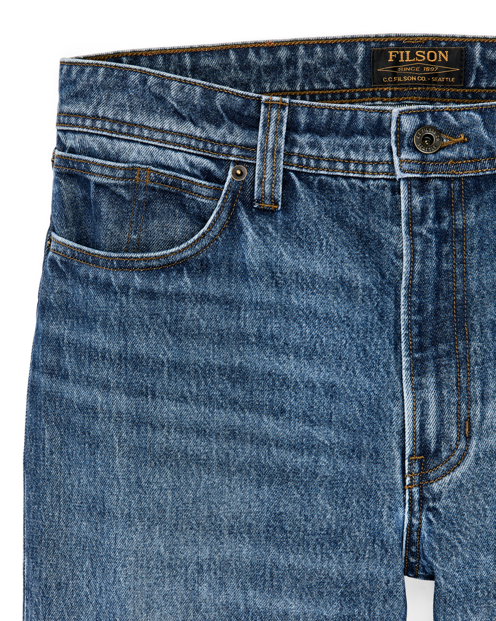 14-oz. Straight-Leg Jeans - Vintage Indigo