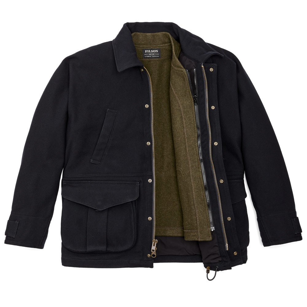 Alternate view of the Filson Cavalry Wool Field Jacket - Navy