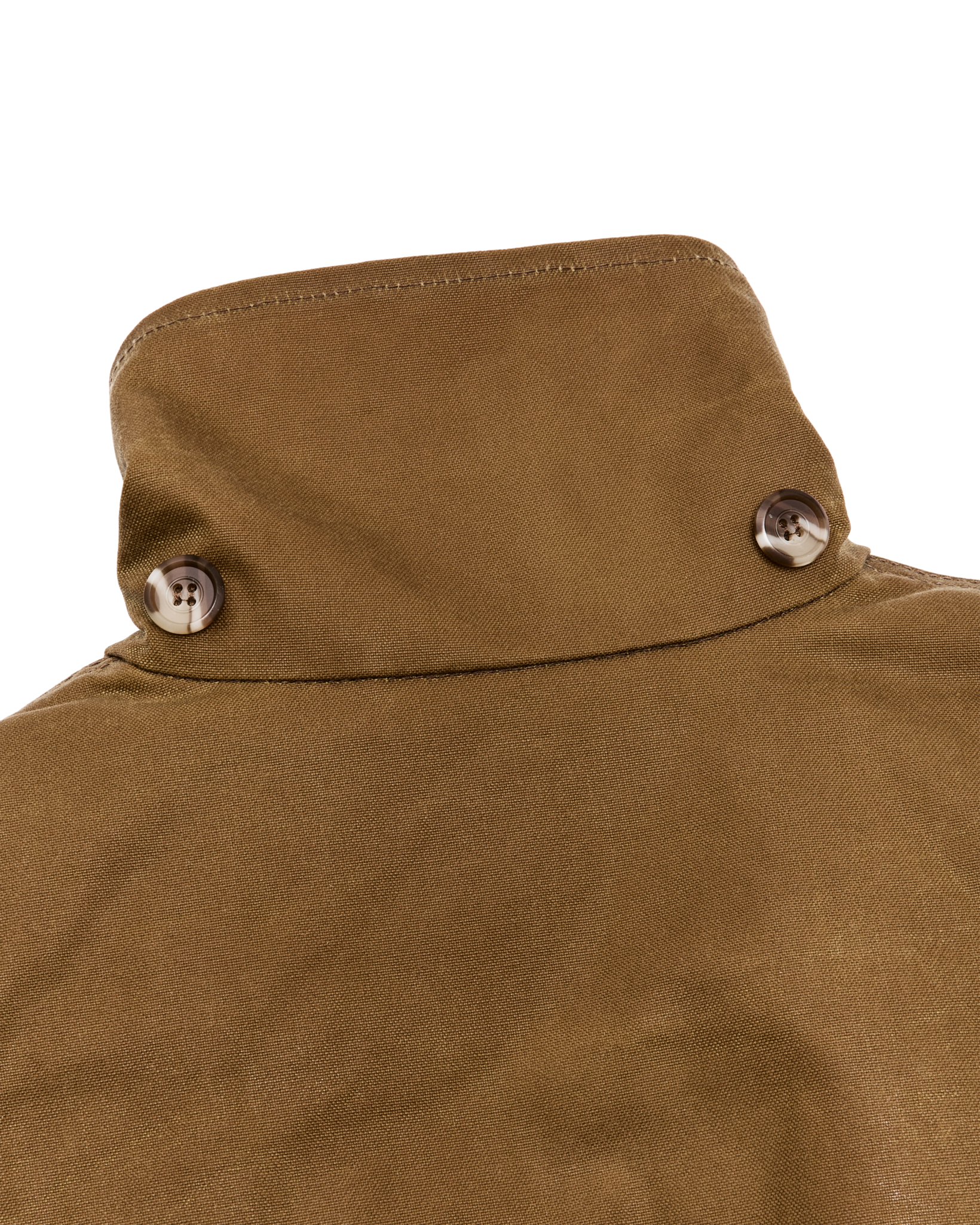 Alternate view of the Filson Lined Tin Cloth Cruiser Jacket - Dark Tan