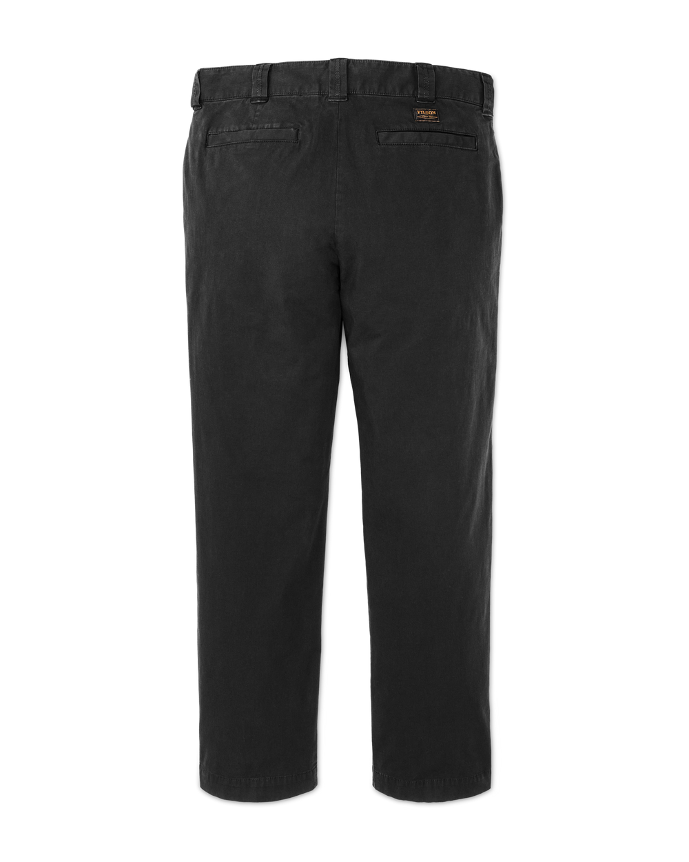 Alternate view of the Filson Granite Mountain Flat Front Pants - Washed Faded Black