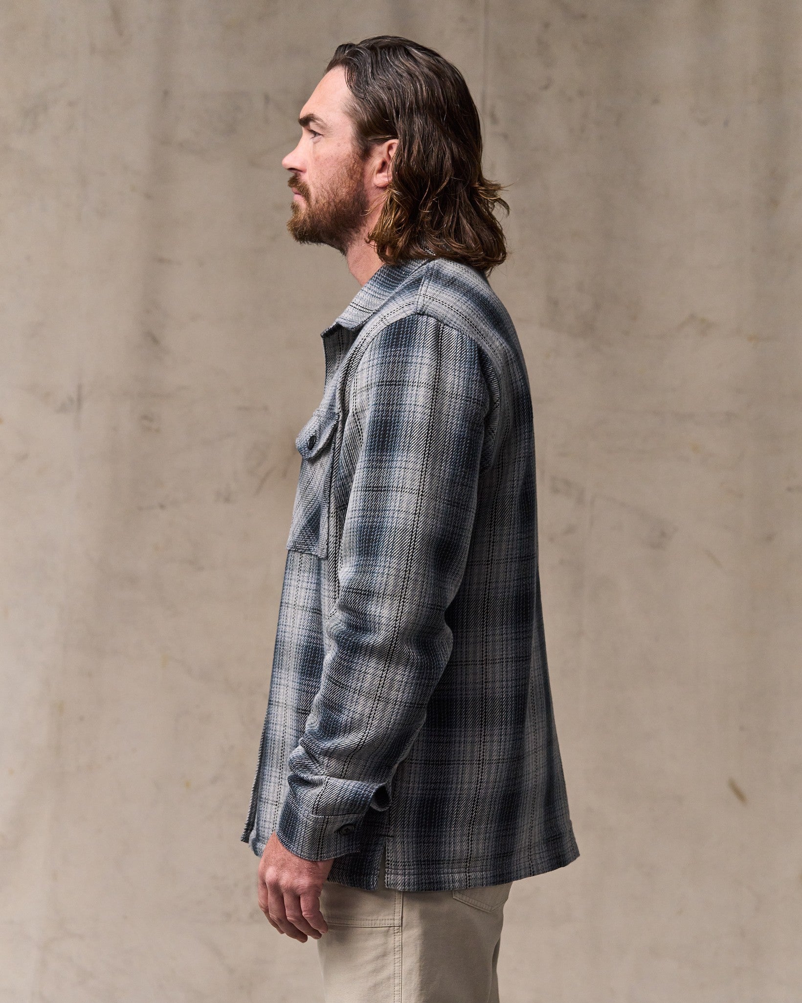 Deer Island Jac-Shirt - Slate / Gray Ombre | Filson