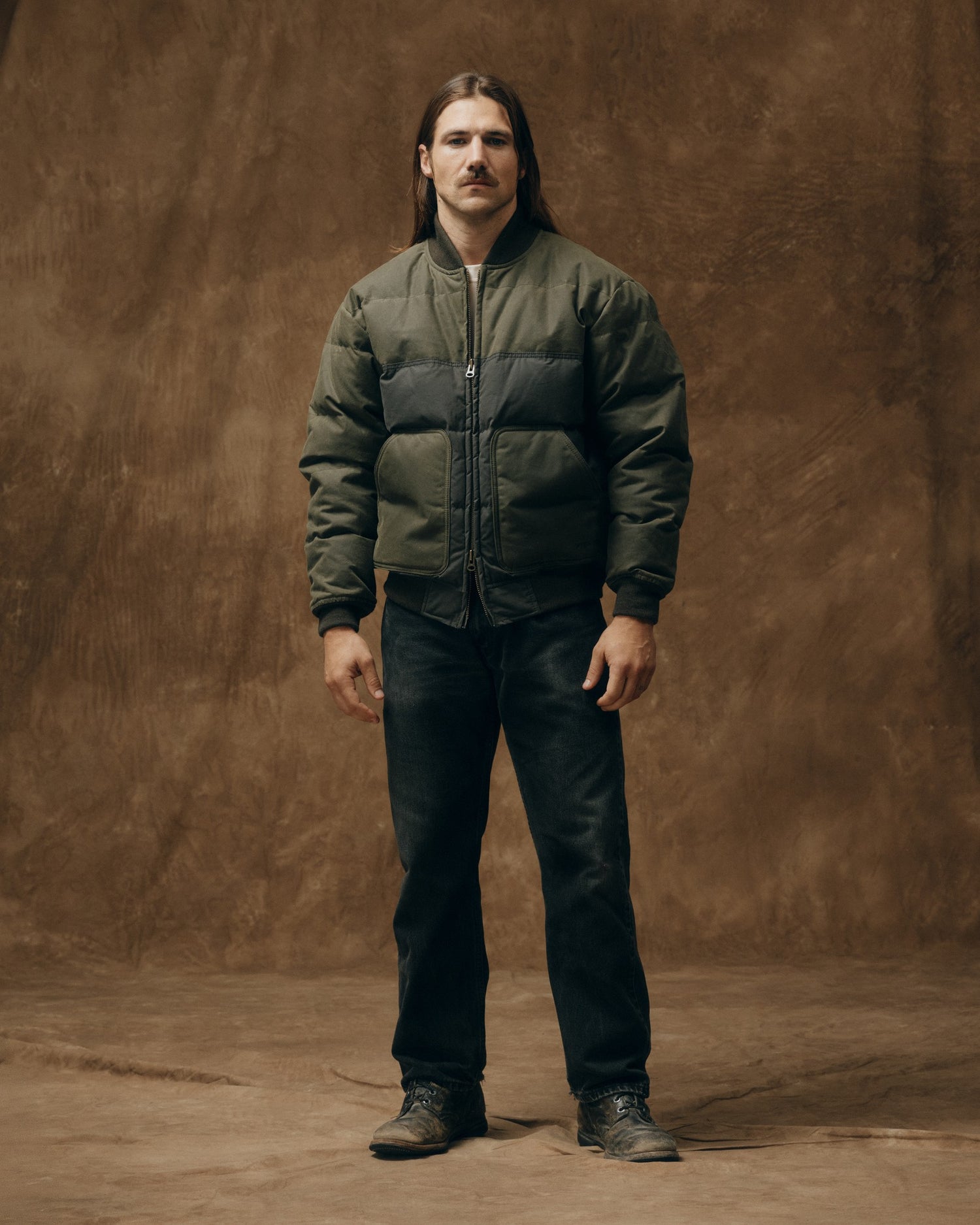 Christopher is 5'10" wearing a size Medium