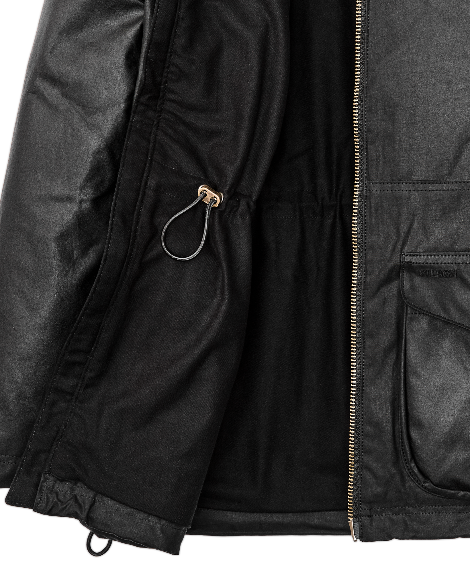 Women's Cover Cloth Raincoat - Black