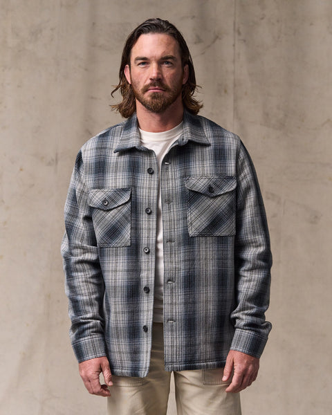 Deer Island Jac-Shirt - Slate / Gray Ombre | Filson