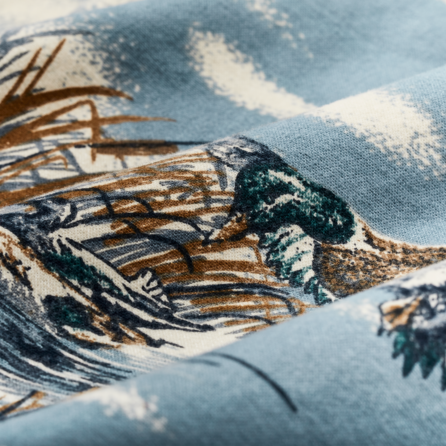 Alternate view of the Filson Field Flannel Shirt - Marsh Scenic / Blue