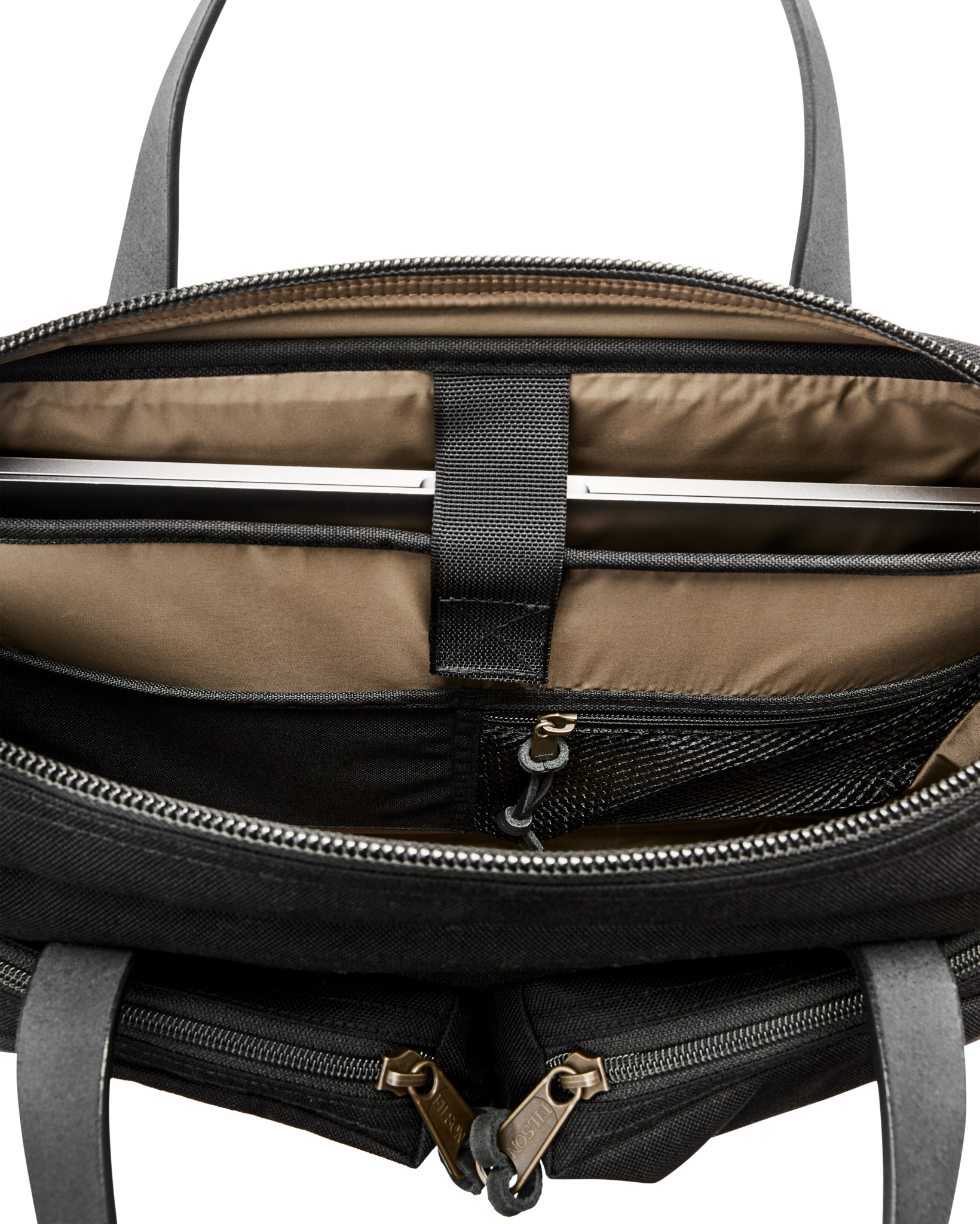 Alternate view of the Filson Dryden Briefcase - Black