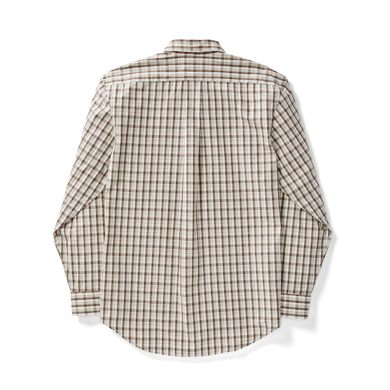 Sutter Sport Shirt - Cream / Olive / Red Plaid