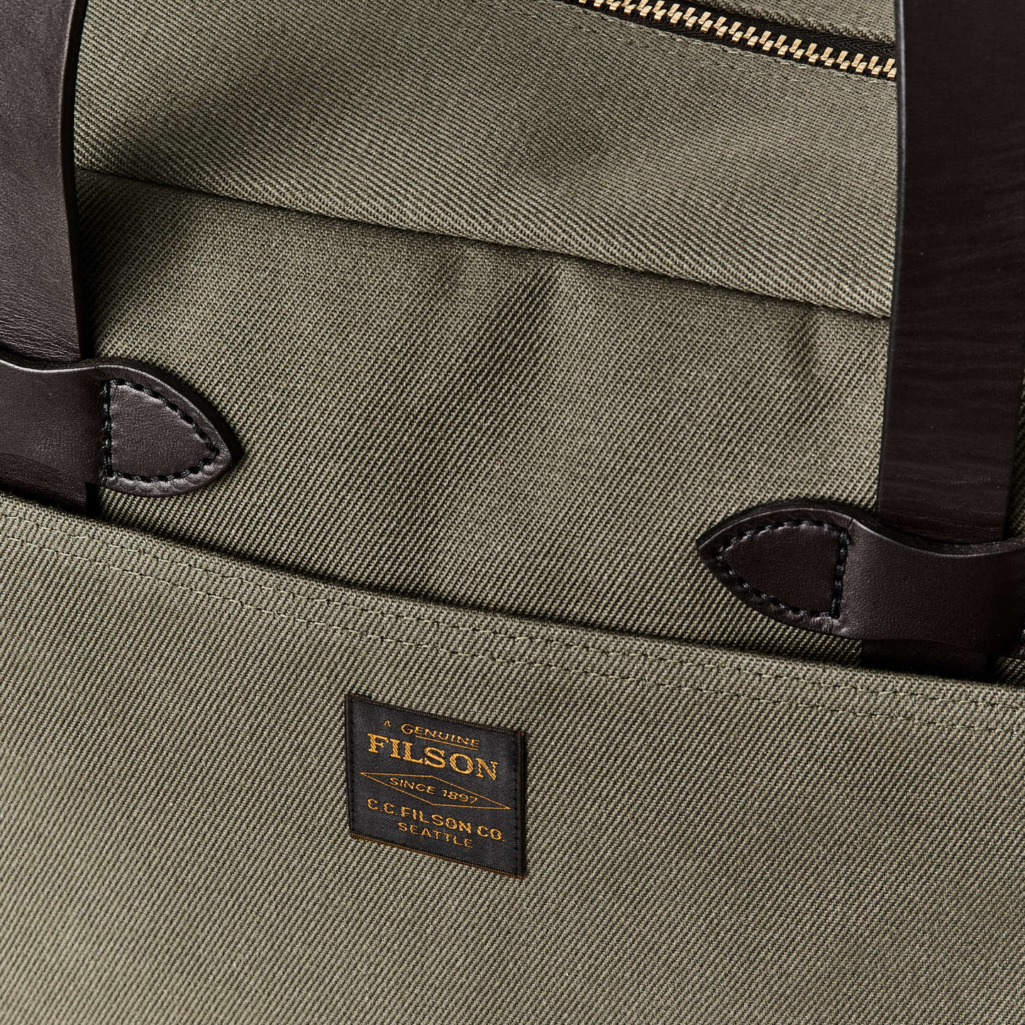 Limited Edition Rugged Twill Zippered Tote Bag | Filson