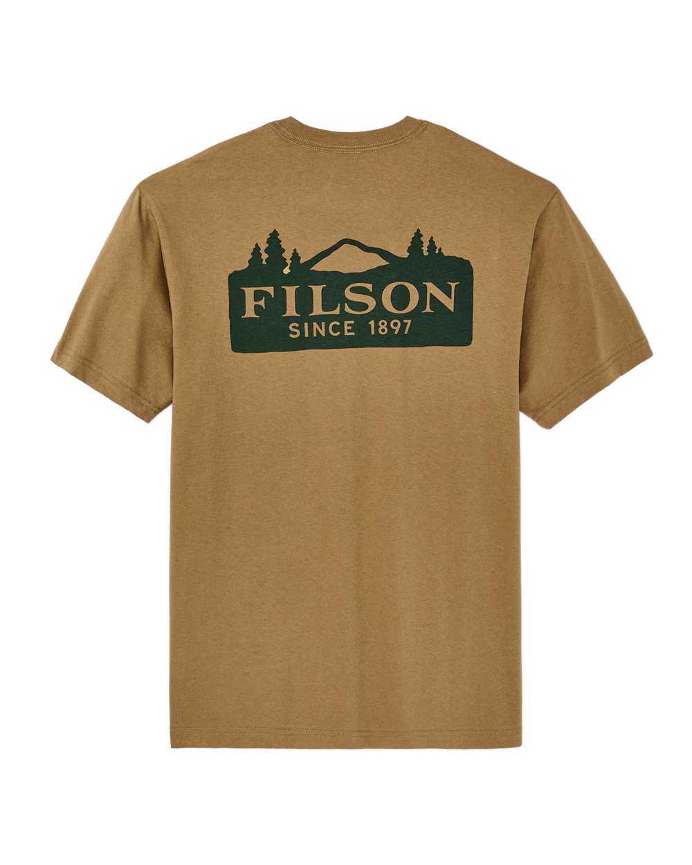 Scenic Graphic T-Shirt - Dull Gold
