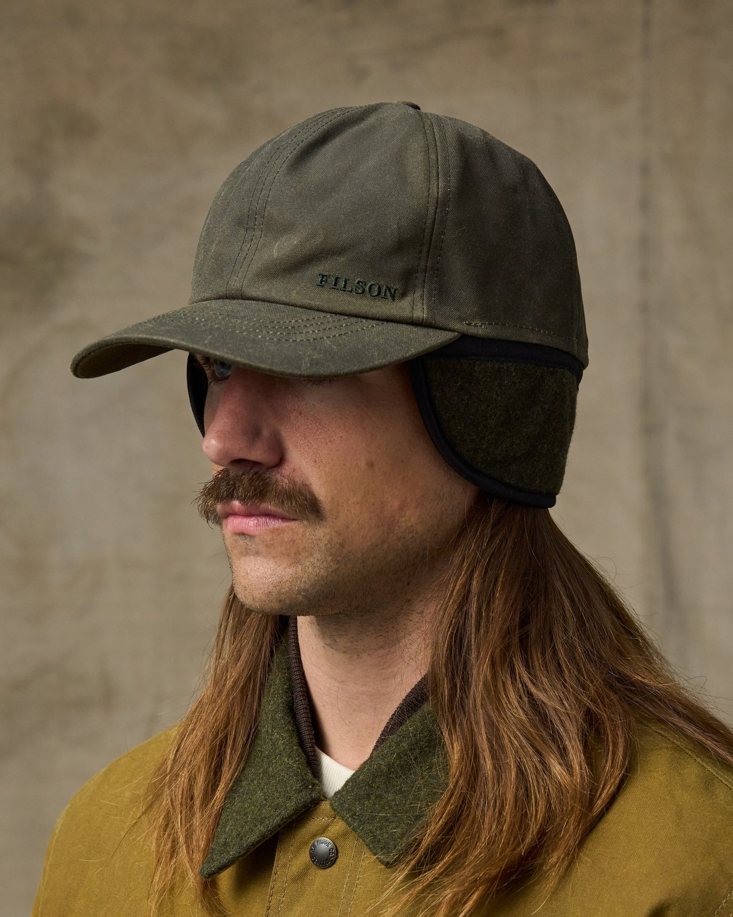 Insulated Tin Cloth Cap - Otter Green