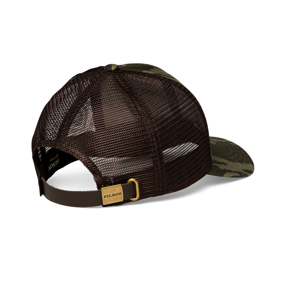 Alternate view of the Filson Mesh Logger Cap - Mossy Oak Bottomland