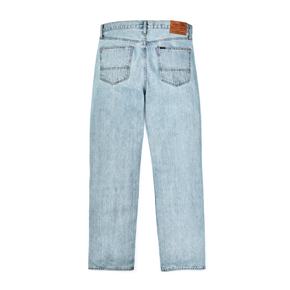 Alternate view of the Filson Husky Jeans - Light Indigo