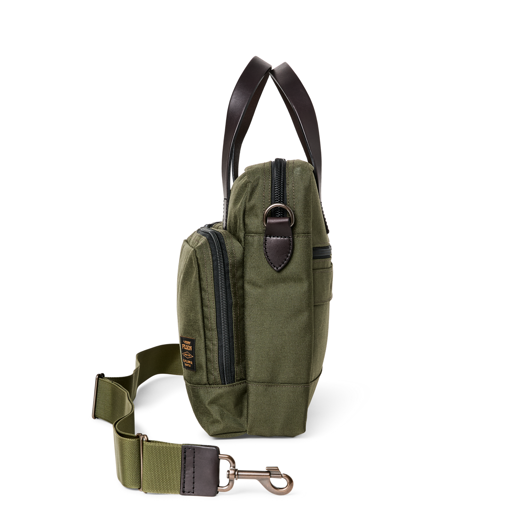 Dryden Briefcase - Otter Green | Filson Dryden Briefcase - Otter Green | Filson