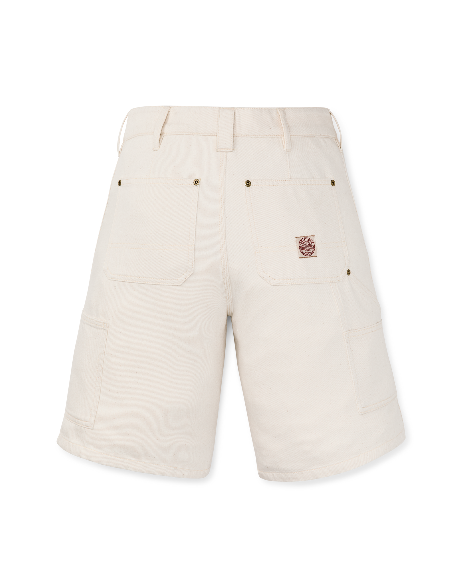 Women's 11-oz. Denim Work Shorts - Natural Seed