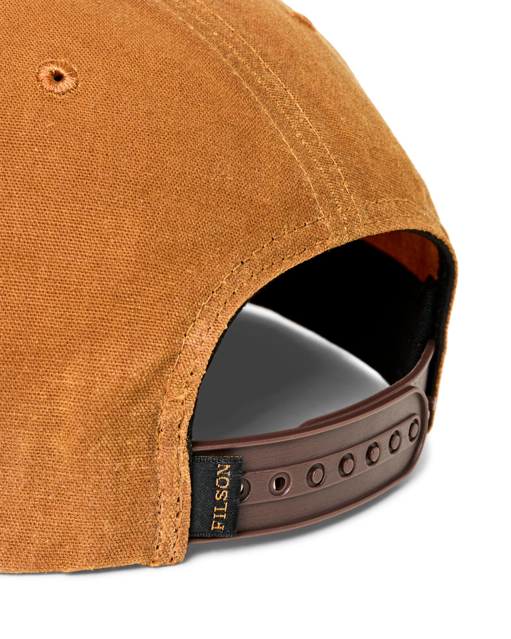 Waxed Trucker Cap - Gold Brown / Scenic