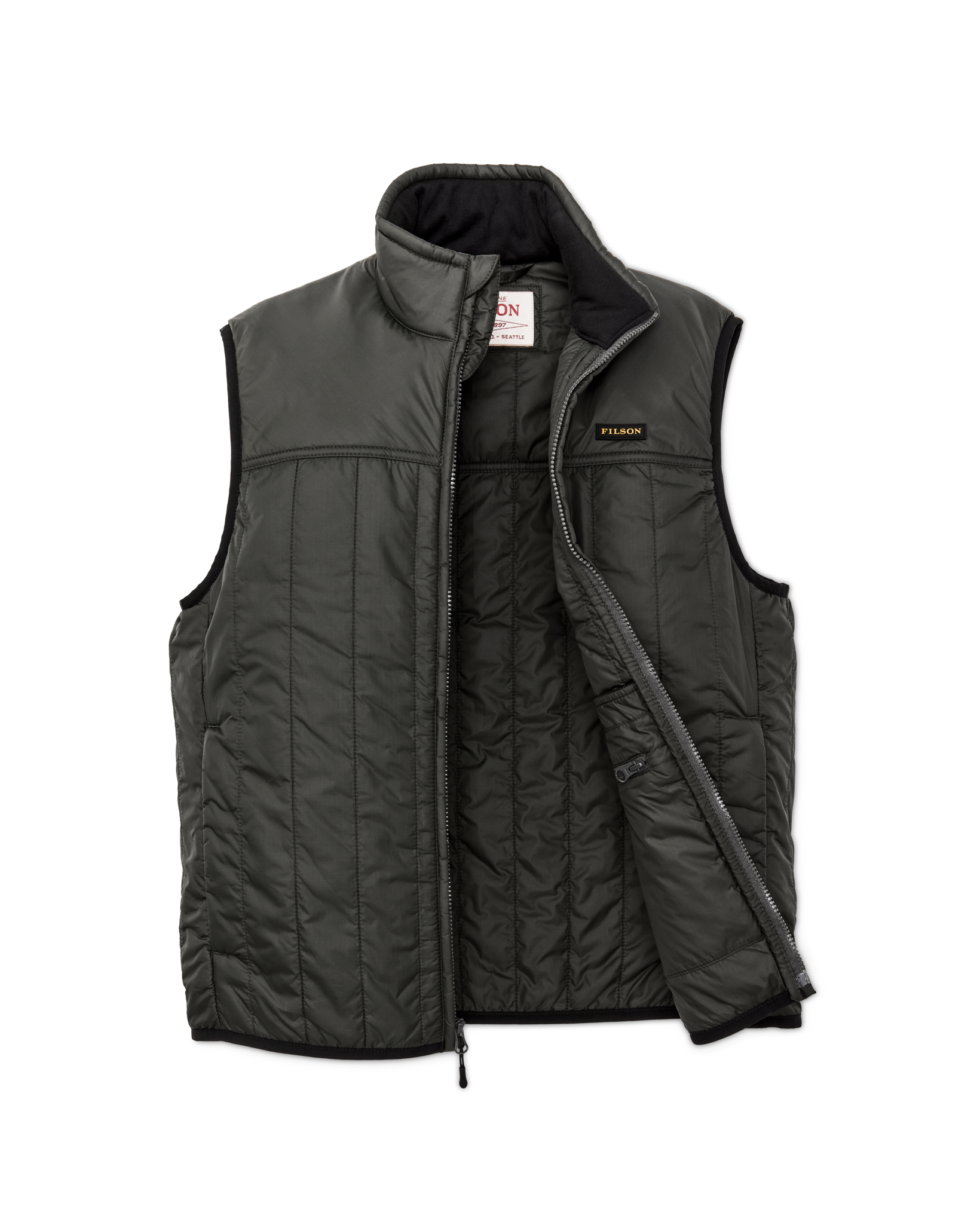 Alternate view of the Filson Ultralight Vest - Raven