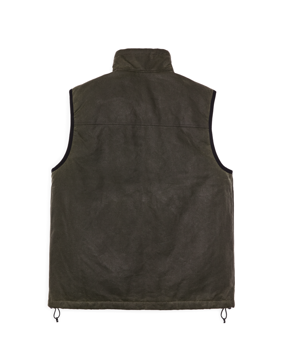 Alternate view of the Filson Tin Cloth Insulated Vest - Otter Green