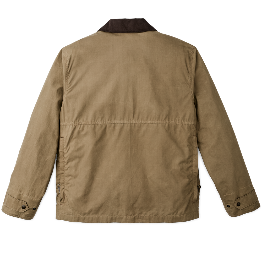 Dry Wax Short Field Jacket - Dark Beige | Filson