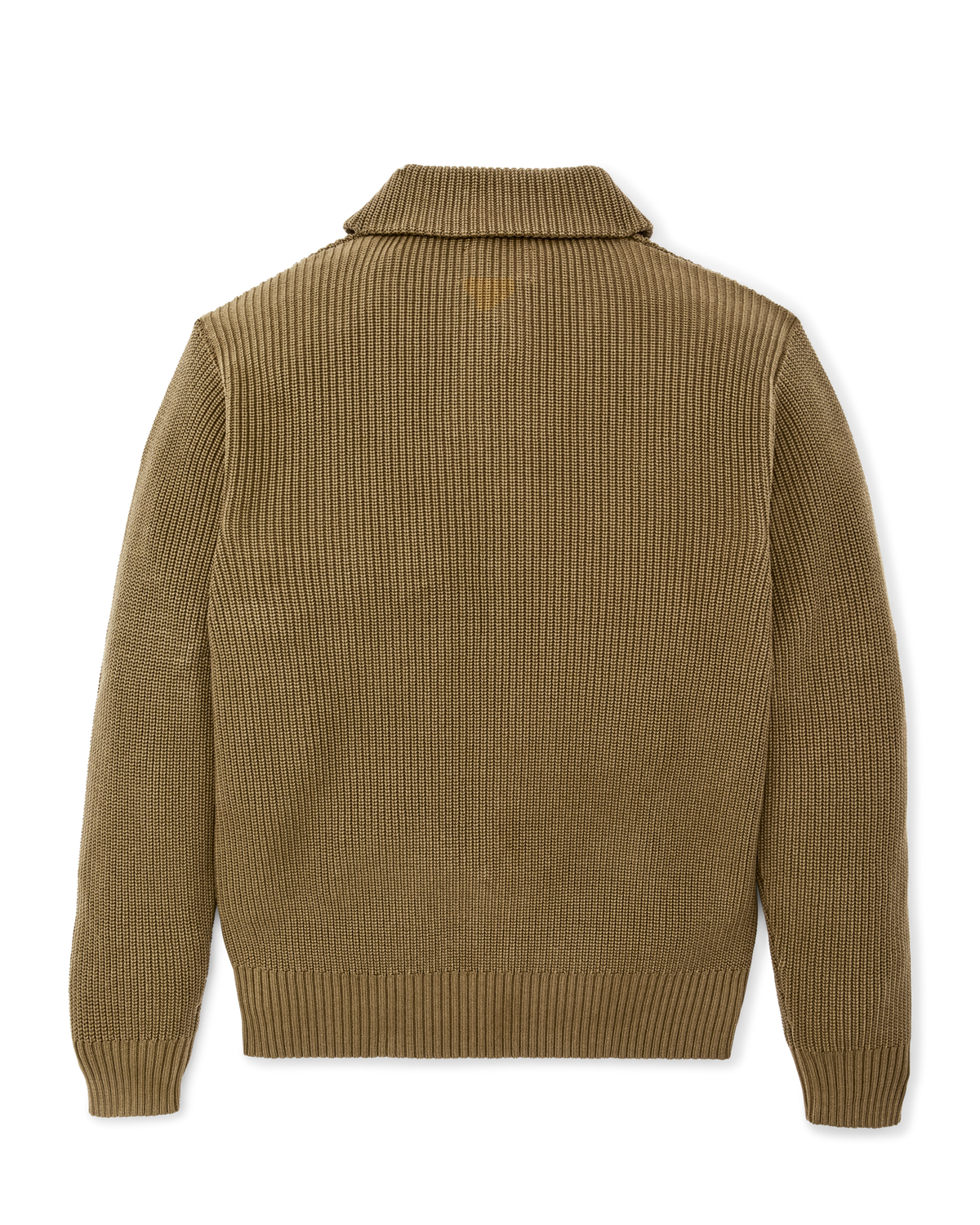 Vintage Cotton Shawl Neck Sweater - Cork | Filson