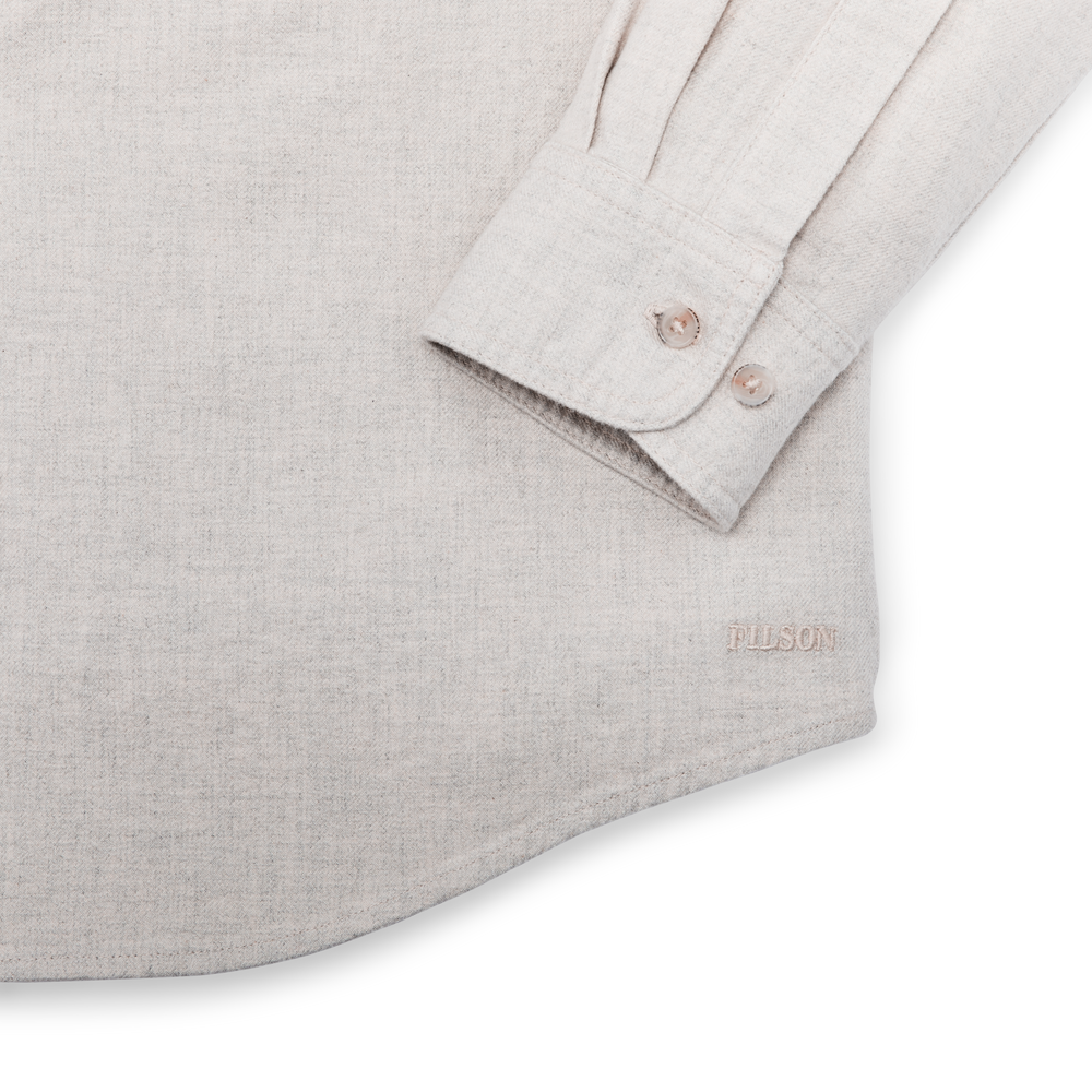 Alternate view of the Filson Alaskan Guide Shirt - Natural Heather