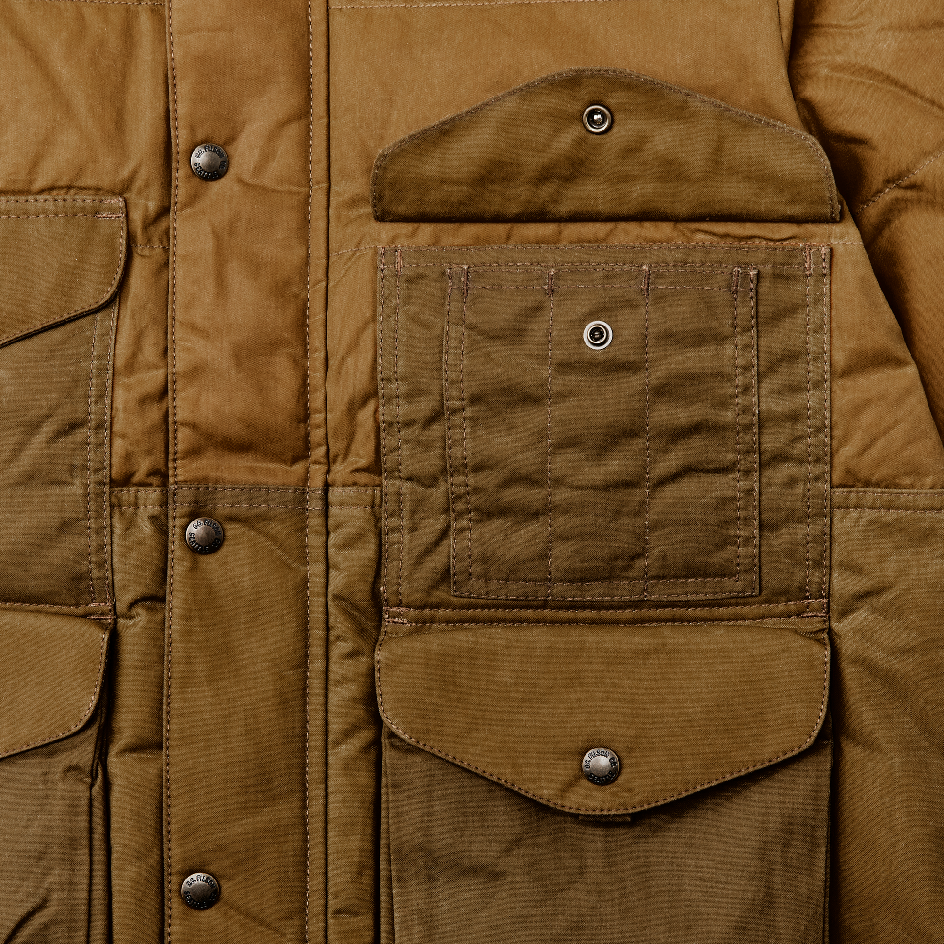 Waxed Canvas Down Cruiser Jacket | Filson Waxed Canvas Down Cruiser Jacket | Filson