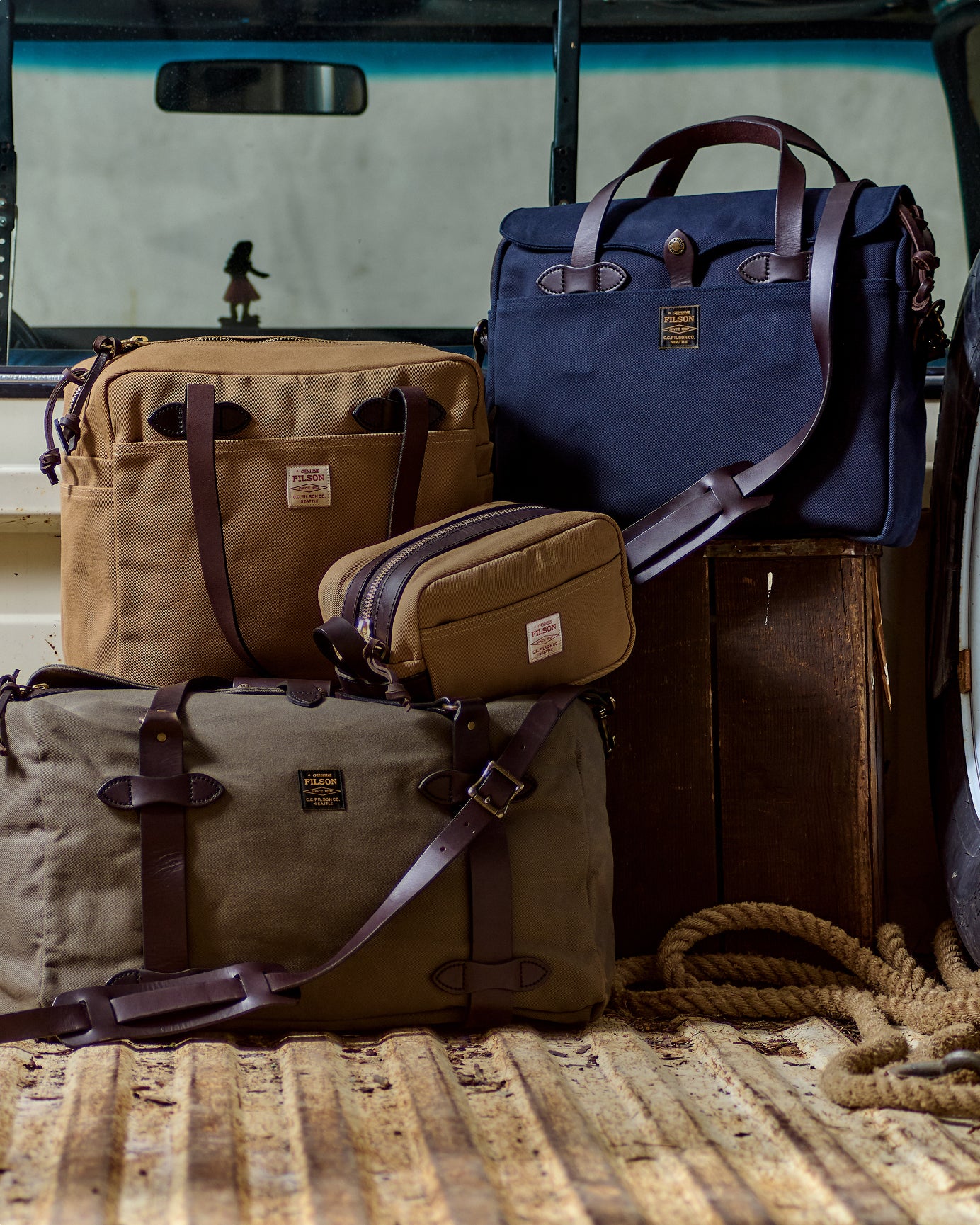 Rugged Twill Bags